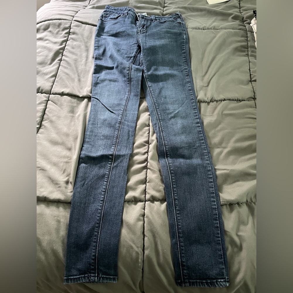 Brandy Melville Navy Blue Skinny Jeans